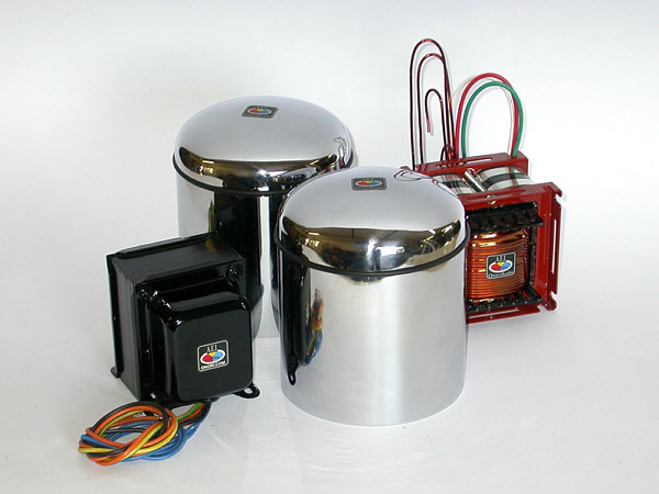 trasformatori audio in contenitori resinati